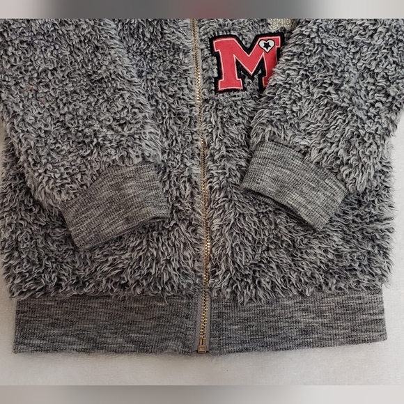 Disney Minnie Mouse Toddler Fleece Jacket Grey Size 18 Month - Picture 11 of 16